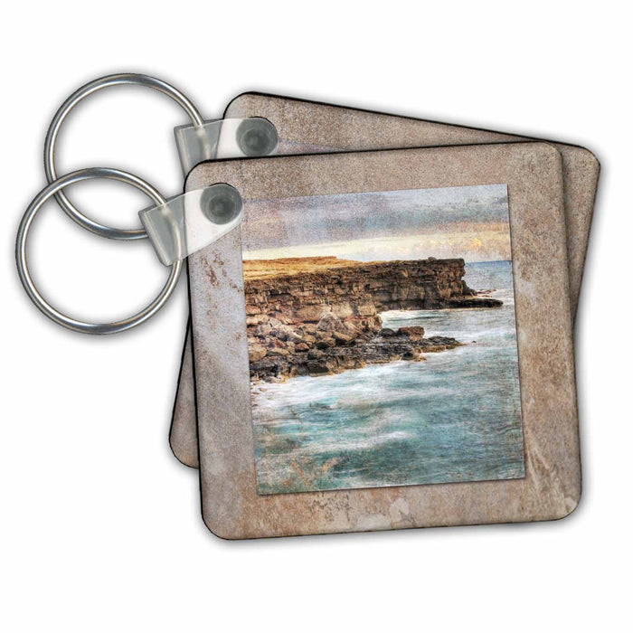 Key Chain - Hawaiian Coastline Designs Places Themes