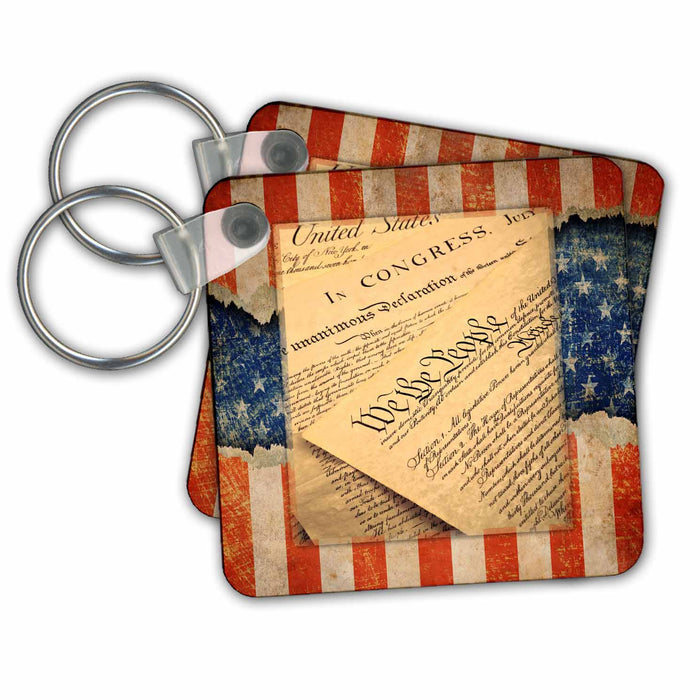 Key Chain - US Constitution Designs General Themes