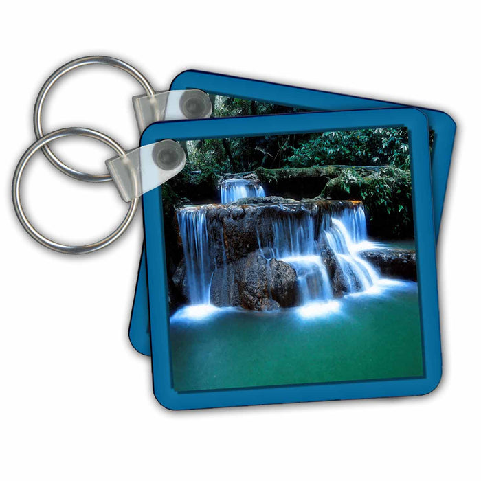 Key Chain - Waterfall in Thailand Designs Nature Themes