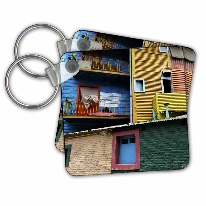 Key Chain - La Boca Buenos Aires most colorful district 2 Buenos Aires n Tango