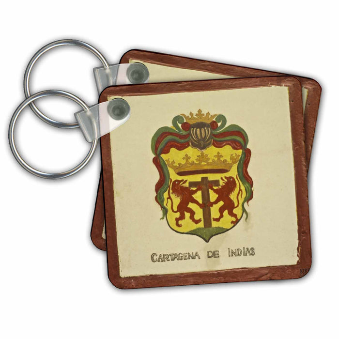 Key Chain - Cartagenas  Shield Cartagena Colombia