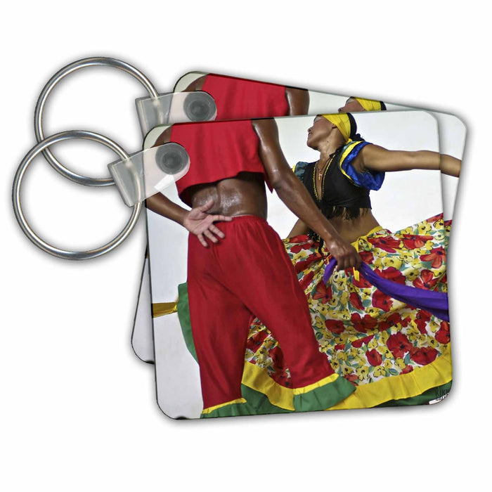 Key Chain - Mapale dancers Cartagena Colombia Cartagena Colombia