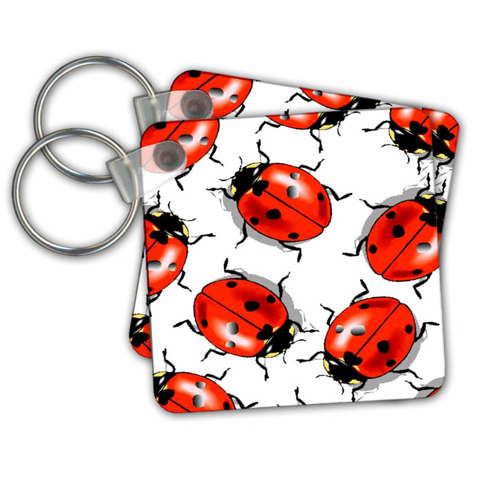 Key Chain - Ladybug Insects