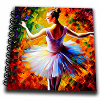 3dRose Ballet Digital Art - Ballerina Dancing. The Art of Choreography... - Drawing Books (db-374805)