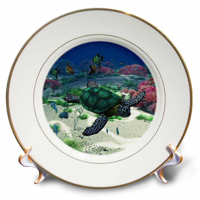 image of 8 inch Porcelain Plate