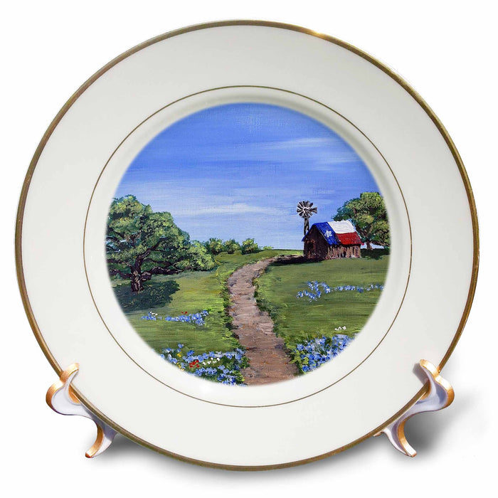 image of 8 inch Porcelain Plate