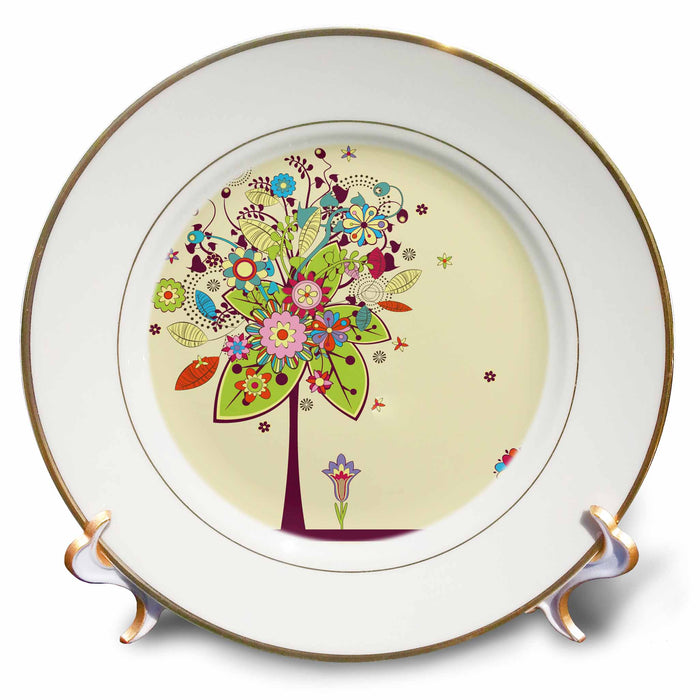 image of 8 inch Porcelain Plate