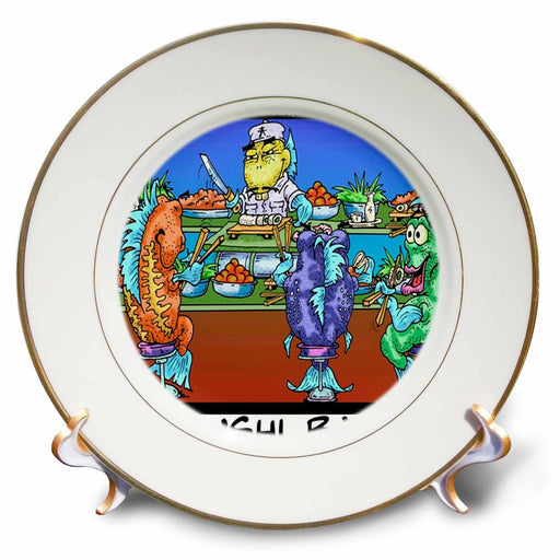 image of 8 inch Porcelain Plate