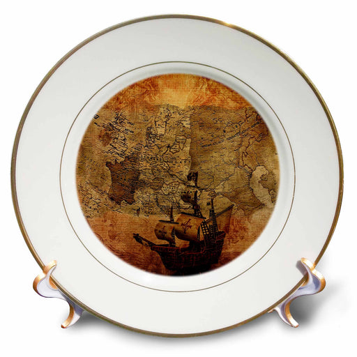 image of 8 inch Porcelain Plate