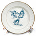 image of 8 inch Porcelain Plate