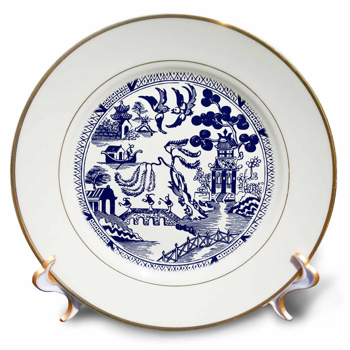 image of 8 inch Porcelain Plate