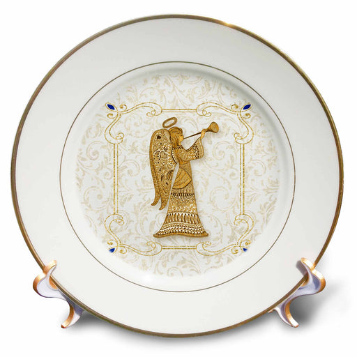 image of 8 inch Porcelain Plate