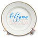 image of 8 inch Porcelain Plate