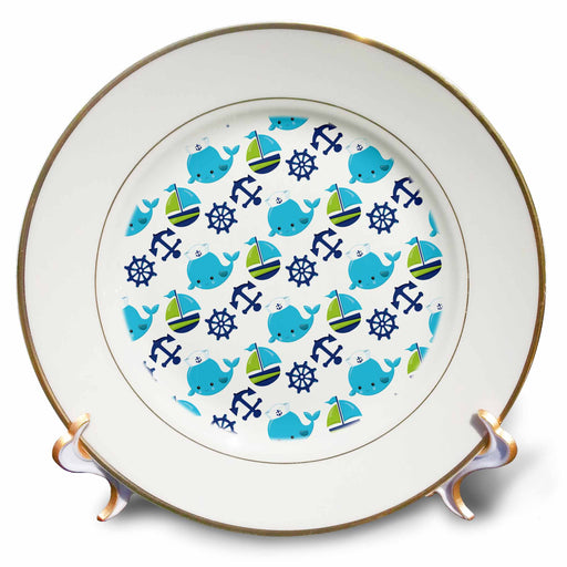 image of 8 inch Porcelain Plate