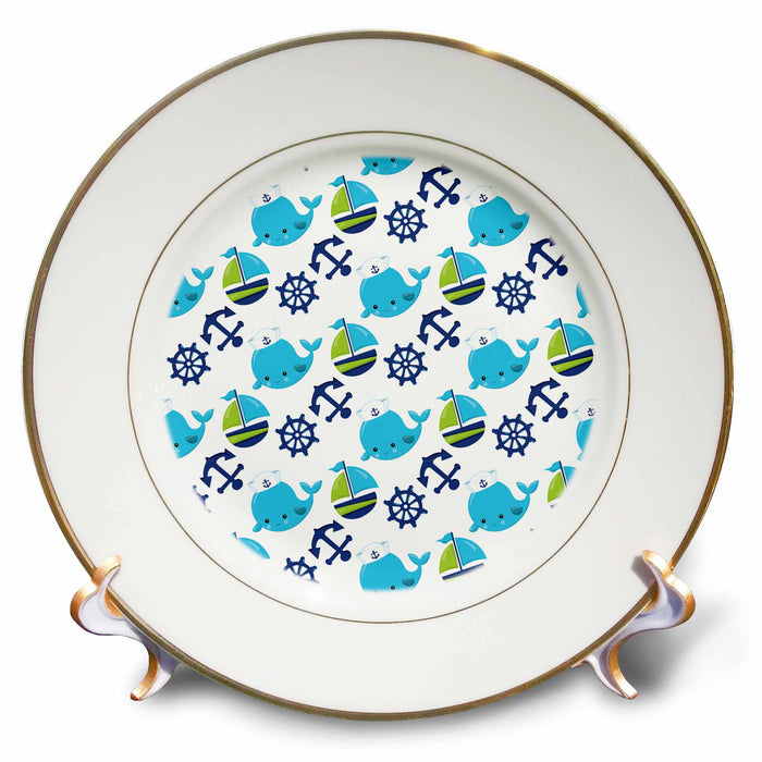 image of 8 inch Porcelain Plate