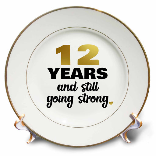 image of 8 inch Porcelain Plate