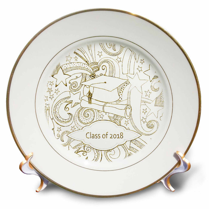 image of 8 inch Porcelain Plate