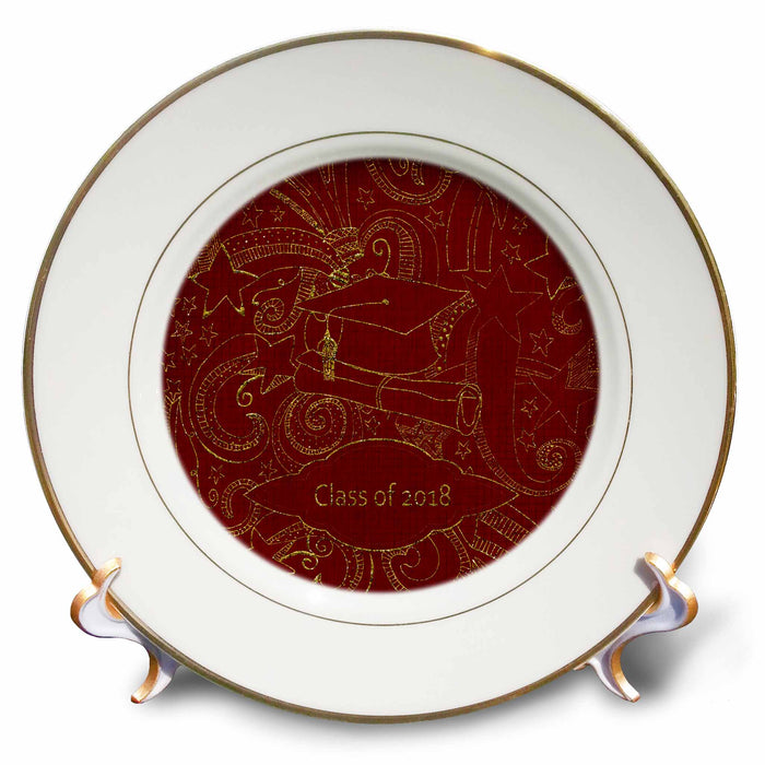 image of 8 inch Porcelain Plate