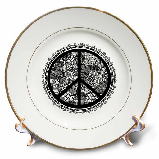 image of 8 inch Porcelain Plate