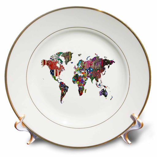 image of 8 inch Porcelain Plate