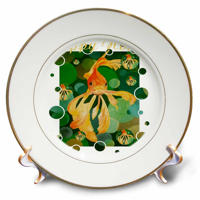 image of 8 inch Porcelain Plate