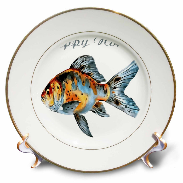 image of 8 inch Porcelain Plate