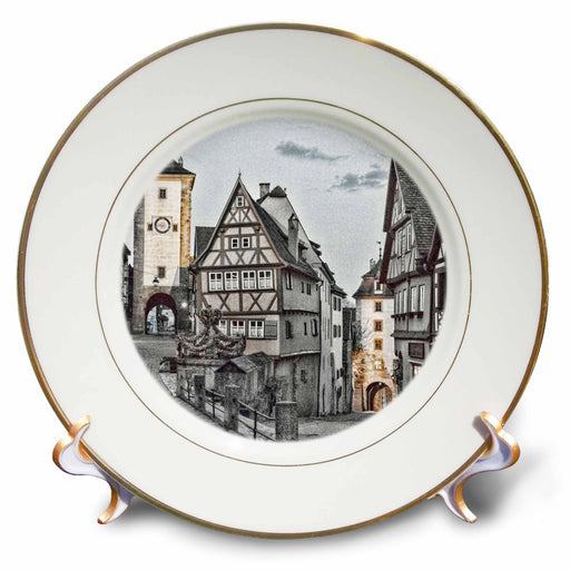 image of 8 inch Porcelain Plate