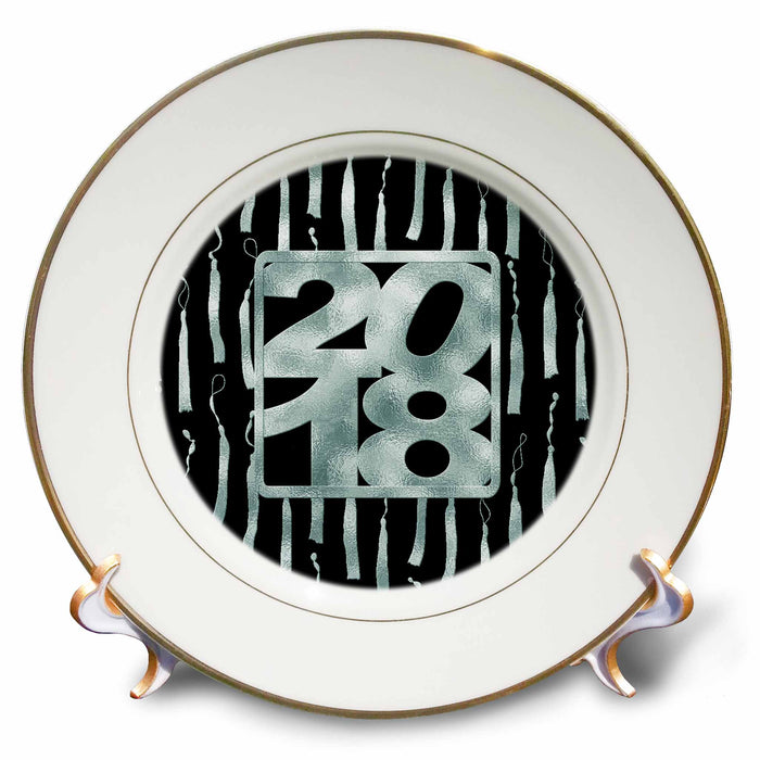 image of 8 inch Porcelain Plate