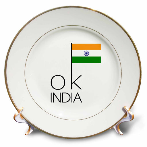 image of 8 inch Porcelain Plate