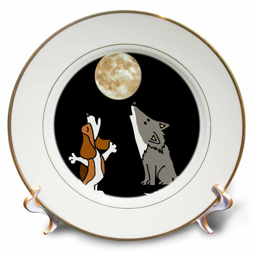 image of 8 inch Porcelain Plate