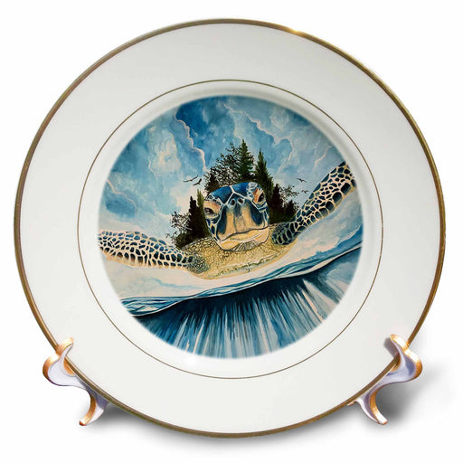 image of 8 inch Porcelain Plate