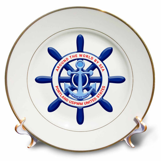 image of 8 inch Porcelain Plate