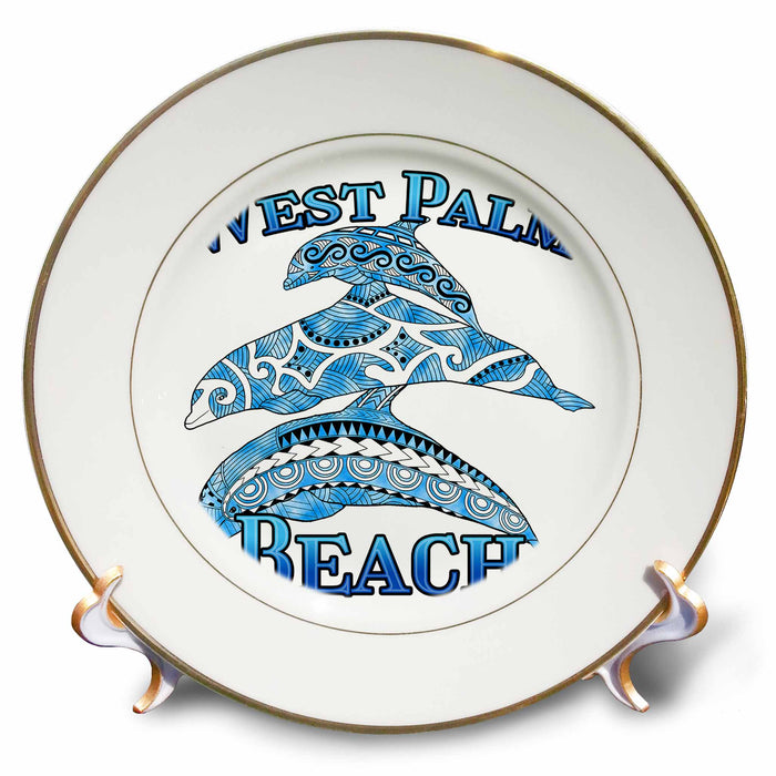 image of 8 inch Porcelain Plate