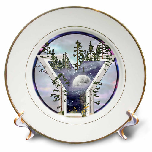 image of 8 inch Porcelain Plate