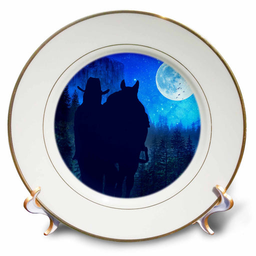 image of 8 inch Porcelain Plate