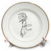 image of 8 inch Porcelain Plate