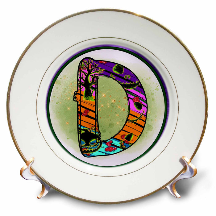 image of 8 inch Porcelain Plate