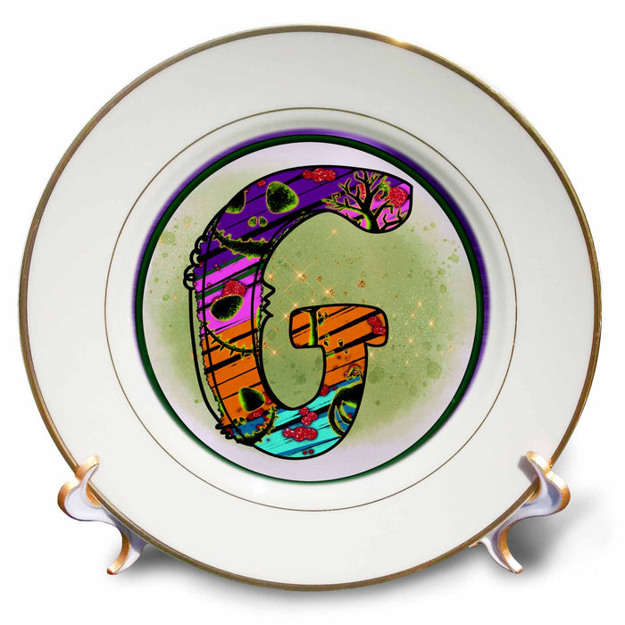 image of 8 inch Porcelain Plate