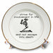 image of 8 inch Porcelain Plate