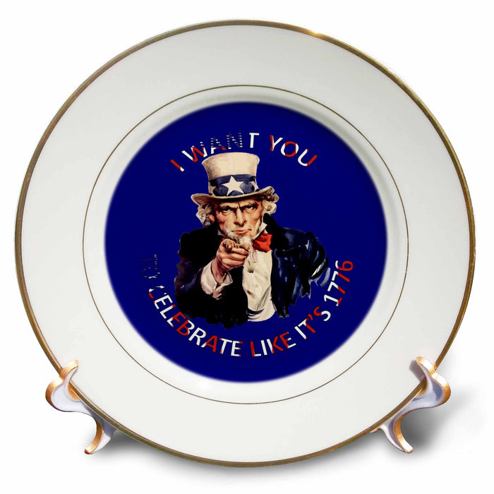 image of 8 inch Porcelain Plate