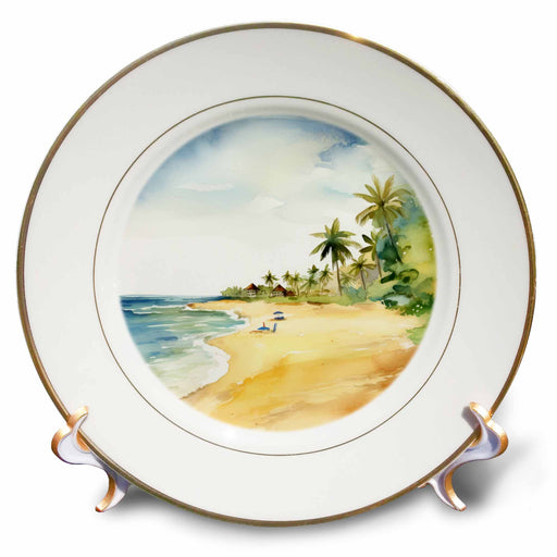 image of 8 inch Porcelain Plate