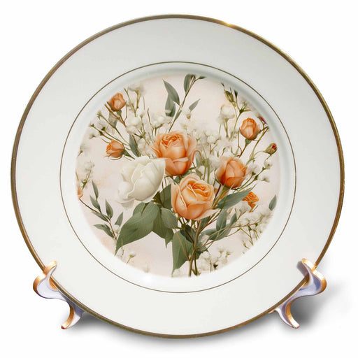 image of 8 inch Porcelain Plate