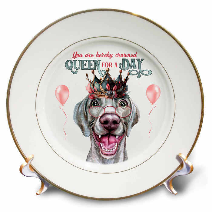 image of 8 inch Porcelain Plate