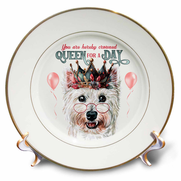 image of 8 inch Porcelain Plate