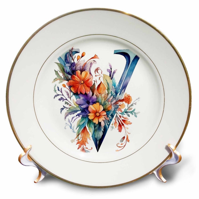 image of 8 inch Porcelain Plate