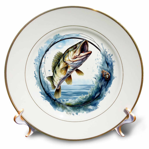 image of 8 inch Porcelain Plate