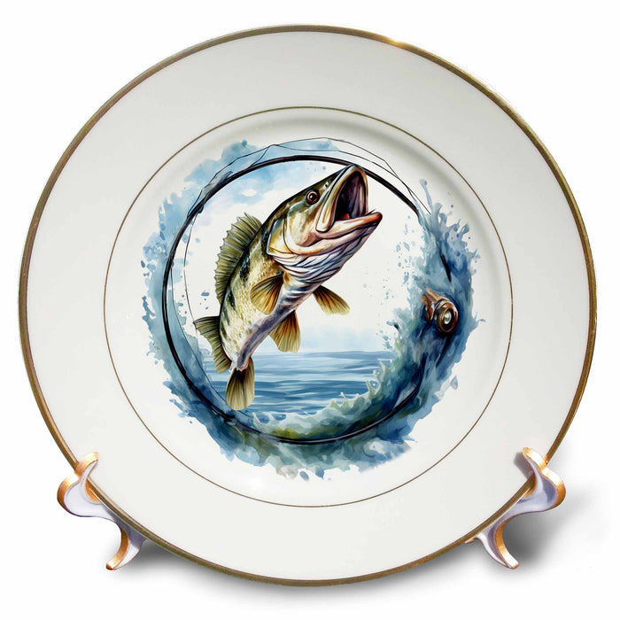 image of 8 inch Porcelain Plate