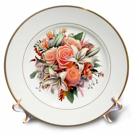 image of 8 inch Porcelain Plate