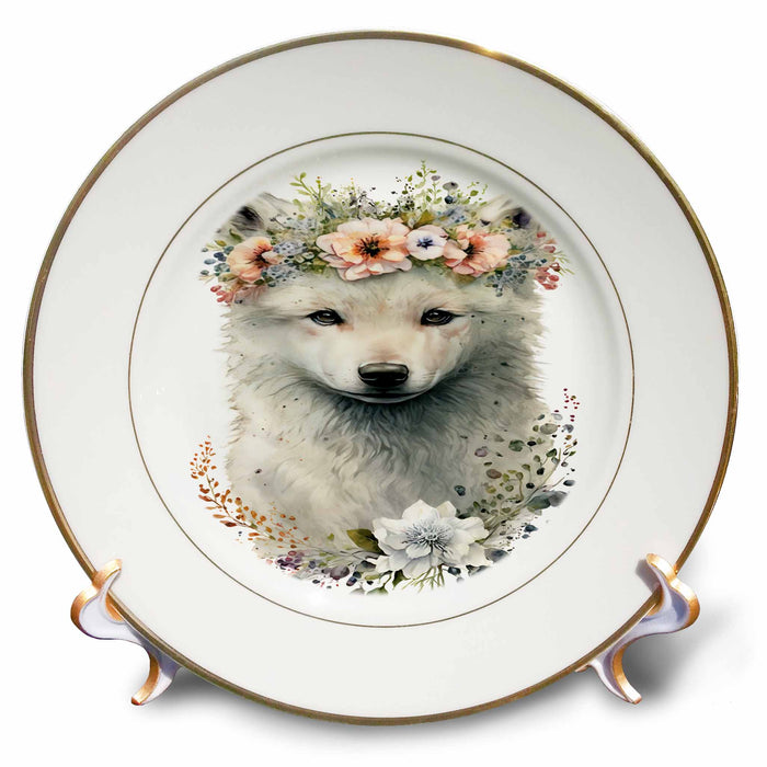 image of 8 inch Porcelain Plate