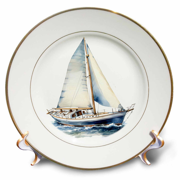 image of 8 inch Porcelain Plate